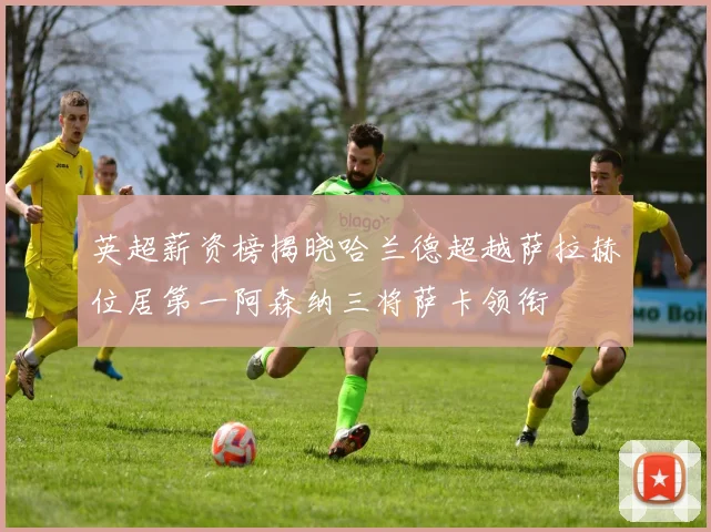 英超薪资榜揭晓哈兰德超越萨拉赫位居第一阿森纳三将萨卡领衔